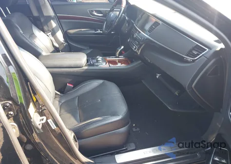 2015 Kia K900 Luxury z USA, uszkodzony, nr VIN KNALW4D48F6017549